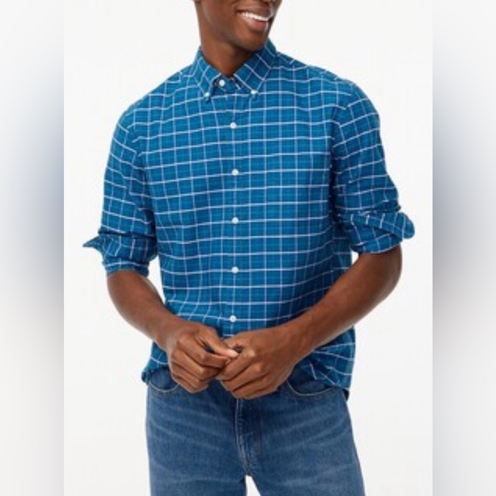 J. Crew Men's Flex Oxford Button Down Shirt